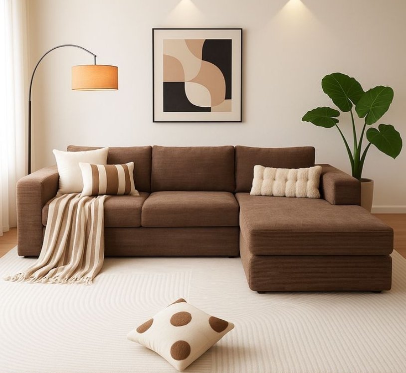 Warm living room design by Nerita