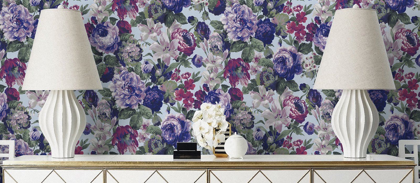 Designer wallpaper installation